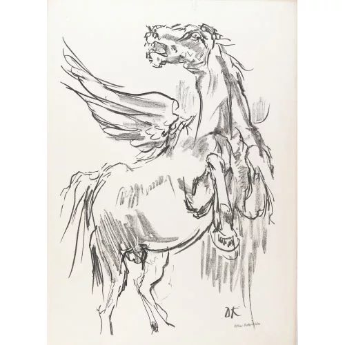 Oskar Kokoschka — Pegasus.