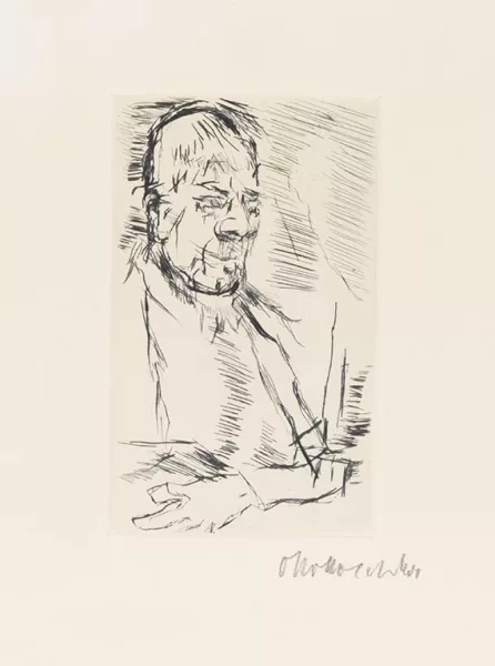 Oskar Kokoschka — 4 Orig.-Graphiken