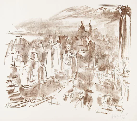 Oskar Kokoschka — Manhattan I