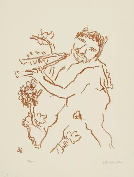 Oskar Kokoschka — Mappe: Schir-Haschirim