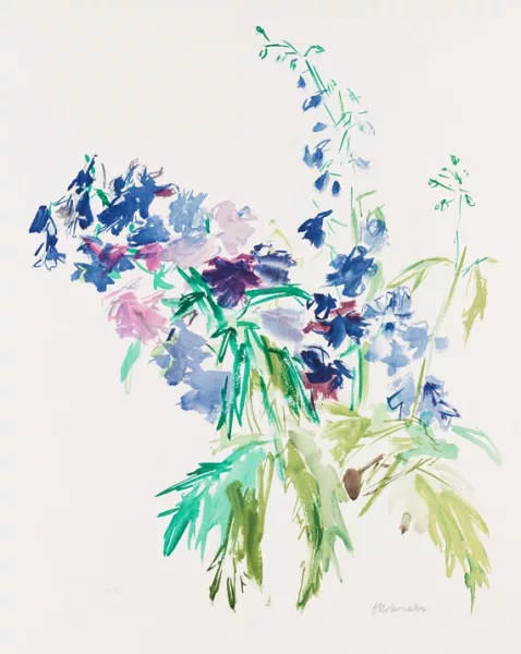 Oskar Kokoschka — Delphinium