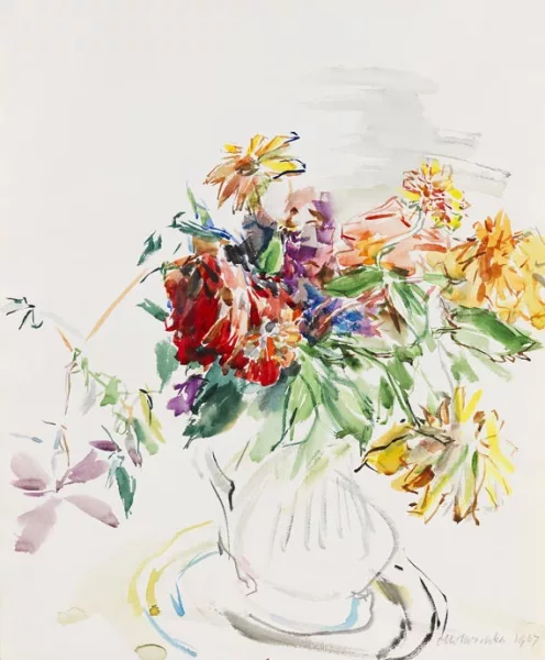 Oskar Kokoschka — Blumenstillleben