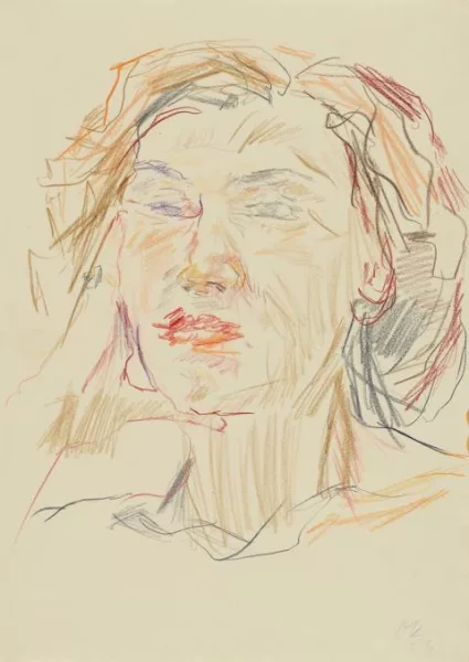Oskar Kokoschka — Portrait Olda Kokoschka