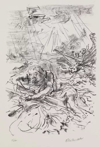 Oskar Kokoschka — Der Schiffbruch des Odysseus
