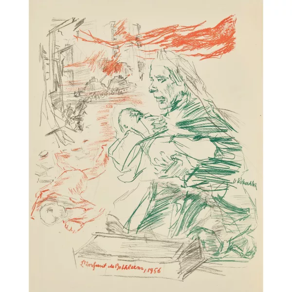 Oskar Kokoschka — "L'enfant de Bethléem".
