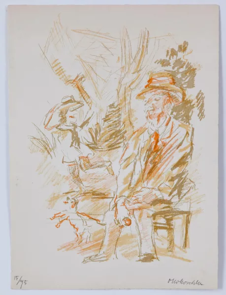 Oskar Kokoschka — "Erlebnis in Neapel"