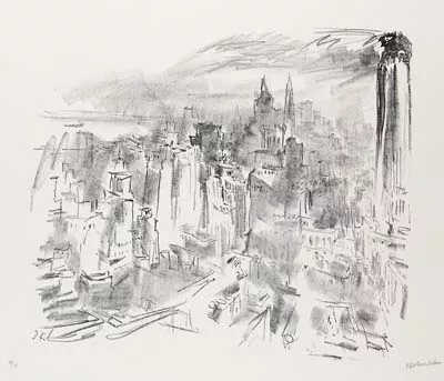 Oskar Kokoschka — Manhattan I