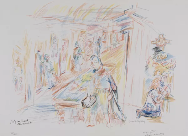 Oskar Kokoschka — Mappe. Comenius, 1973/76