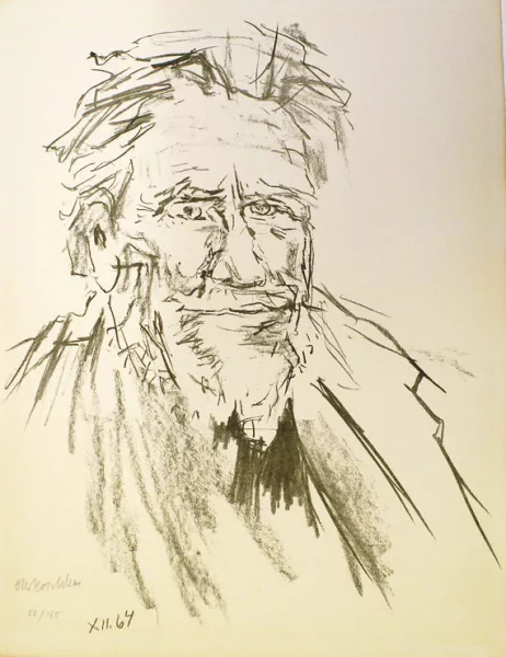 Oskar Kokoschka — Pound, The Seafarer.