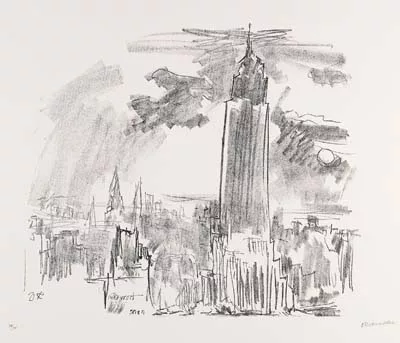 Oskar Kokoschka — Empire State Building