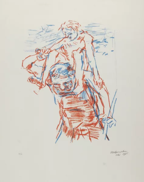 Oskar Kokoschka — Hl. Christophorus, 1965
