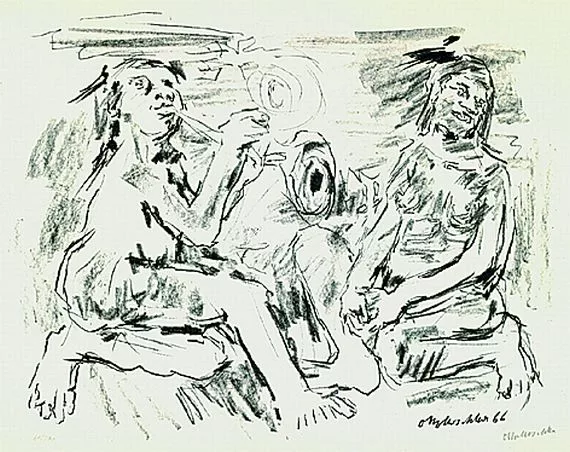 Oskar Kokoschka — Die Macht der Musik (Morgen und Abend)