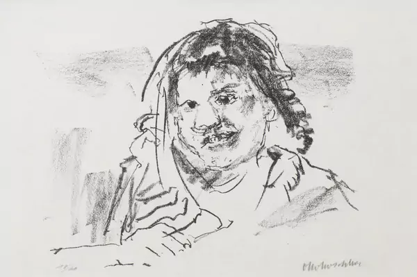 Oskar KOKOSCHKA (1886-1980), "Aisha" (1966), lithographie — DognyAuction