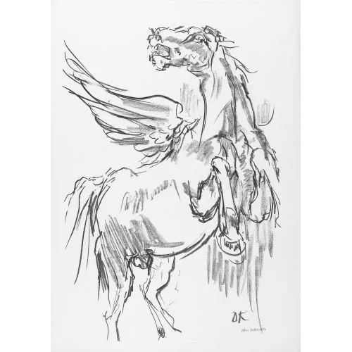 Oskar Kokoschka — Pegasus.