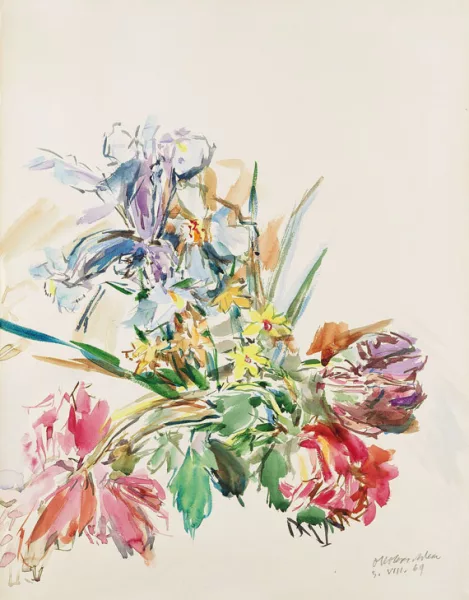 Oskar Kokoschka — Blumen