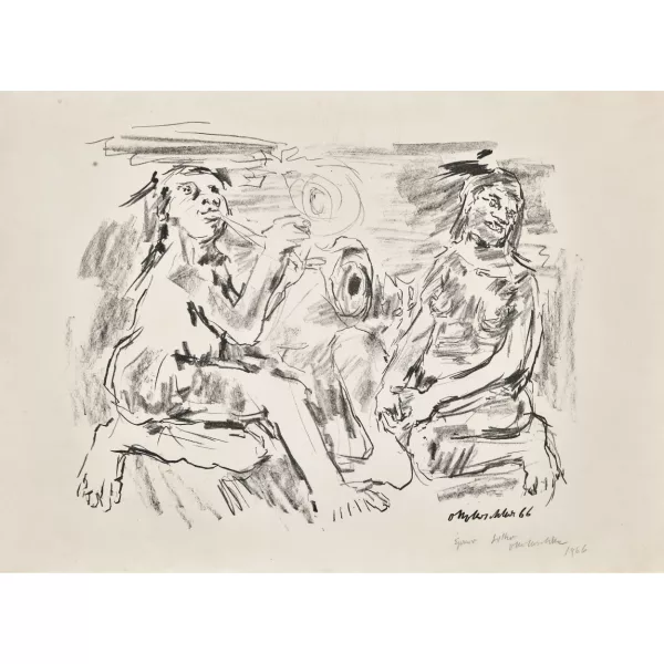 Oskar Kokoschka — "Die Macht der Musik".