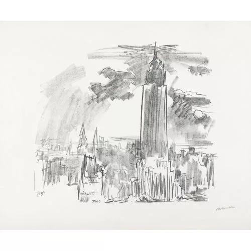 Oskar Kokoschka — Manhattan II.