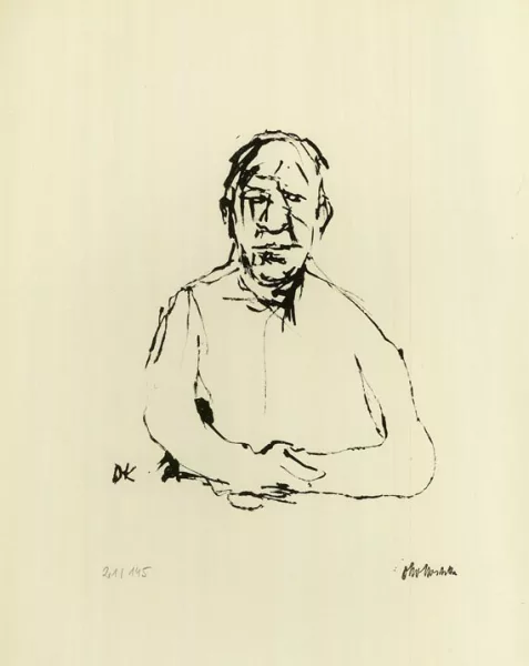 Oskar Kokoschka — Florentiner Skizzenbuch. 1972. Dabei: Griechisches Skizzenbuch. - Kokoschka und Hellas.