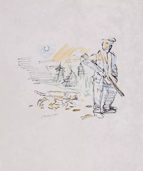 Oskar Kokoschka — Leutnant Glahn, 1978