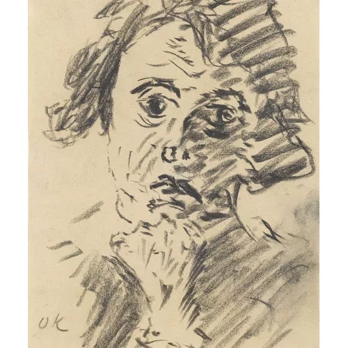 Oskar Kokoschka — Frauenporträt.