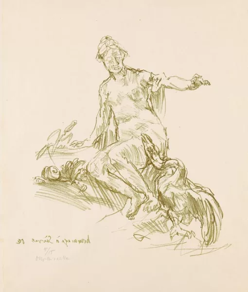 Oskar Kokoschka — Leda und der Schwan