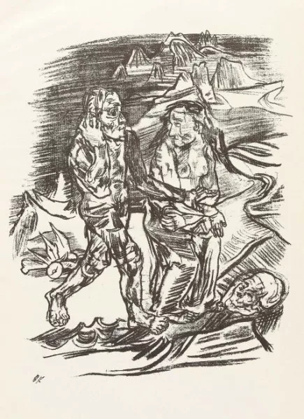 Oskar Kokoschka — O Ewigkeit - Du Donnerwort