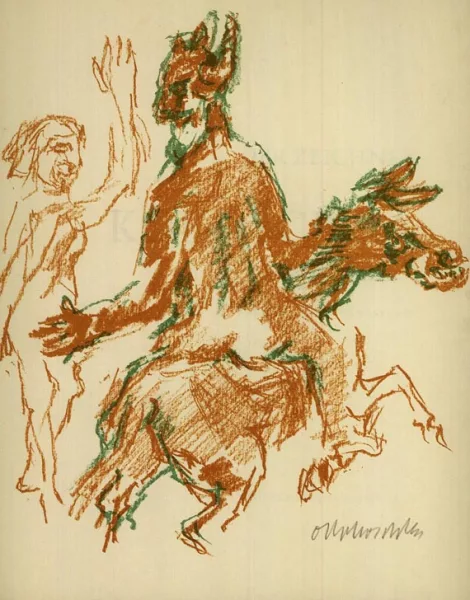 Oskar Kokoschka — Der Zeichner. 1961