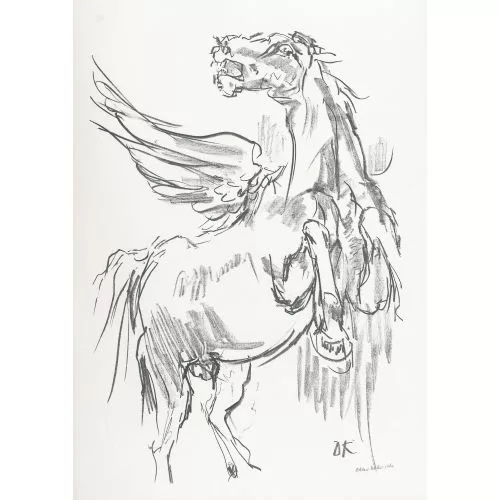 Oskar Kokoschka — Pegasus.