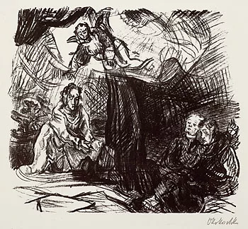 Oskar Kokoschka — Christus am Ölberg
