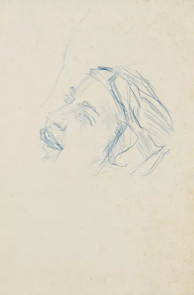 Oskar Kokoschka — Kopfstudie