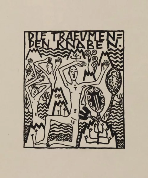 Oskar Kokoschka — Die träumenden Knaben