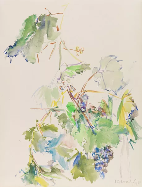 Oskar Kokoschka — Weinlaub
