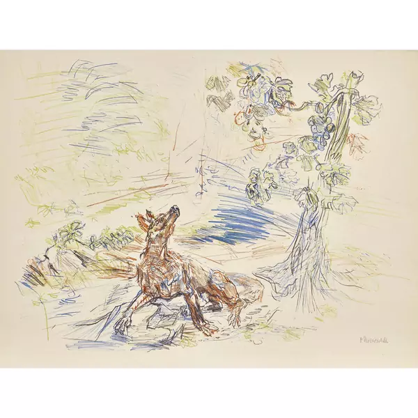 "Der Fuchs und die sauren Trauben"