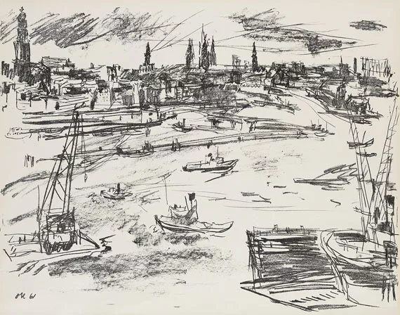 Oskar Kokoschka — Hamburger Hafen