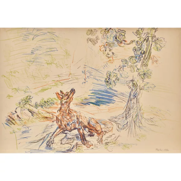 Oskar Kokoschka — "Windhund".
