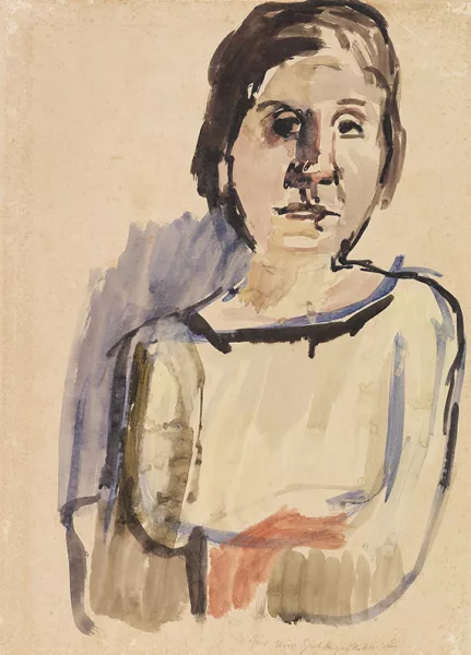 Oskar Kokoschka — Bildnis Grete Ring