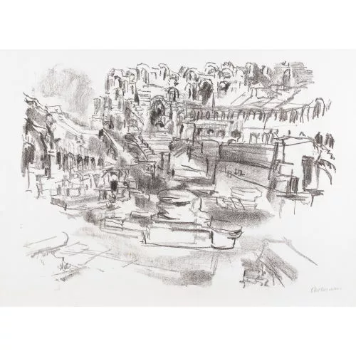 Oskar Kokoschka — El Djem.