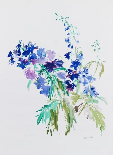 Oskar Kokoschka — Delphinium