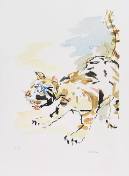 Oskar Kokoschka — Tigerkatze