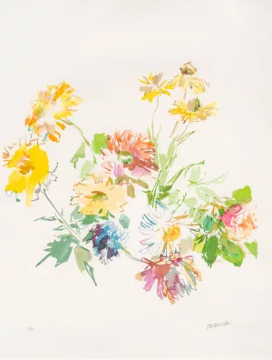 Oskar Kokoschka — Herbstblumen, 1968/75