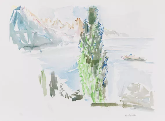 Oskar Kokoschka — Genfer See