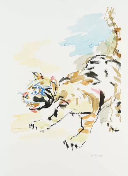Oskar Kokoschka — Tigerkatze
