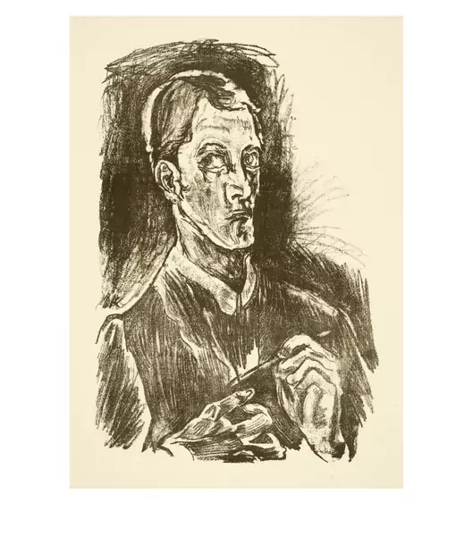Oskar Kokoschka — O Ewigkeit - Du Donnerwort. So spanne meine Glieder aus. Worte der Kantate nach Joh. Seb. Bach Berlin, Verlag Fritz Gurlitt, 1918 — Galerie Kornfeld