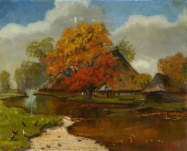 Herbststimmung am Flusslauf