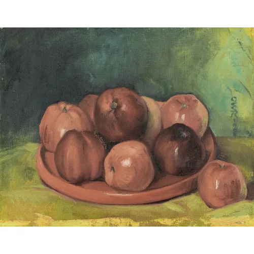 Ottilie W. Roederstein — Stillleben mit Äpfeln.