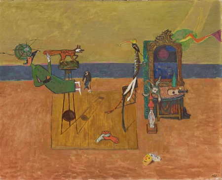 Szene am Meer, 1935