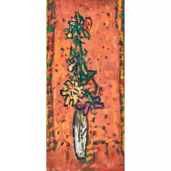 Vase mit Blumen