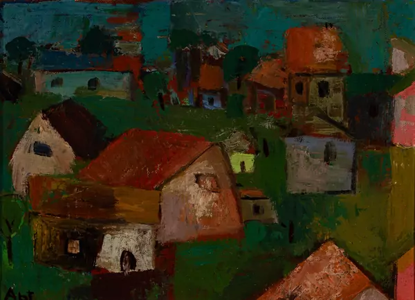 Les Toits rouges, 1935