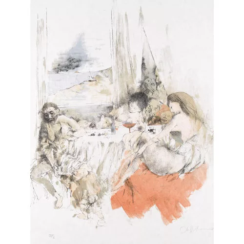 Otto Bachmann — Tafelrunde.