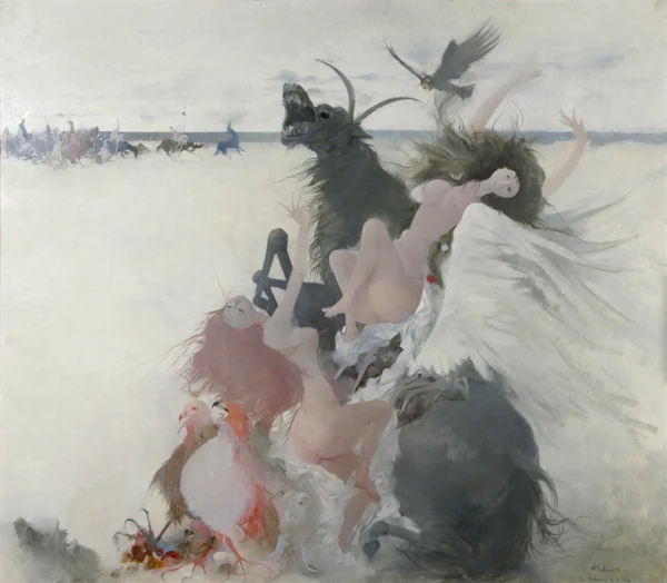 Otto Bachmann — La temptation de St. Antoine, 1966